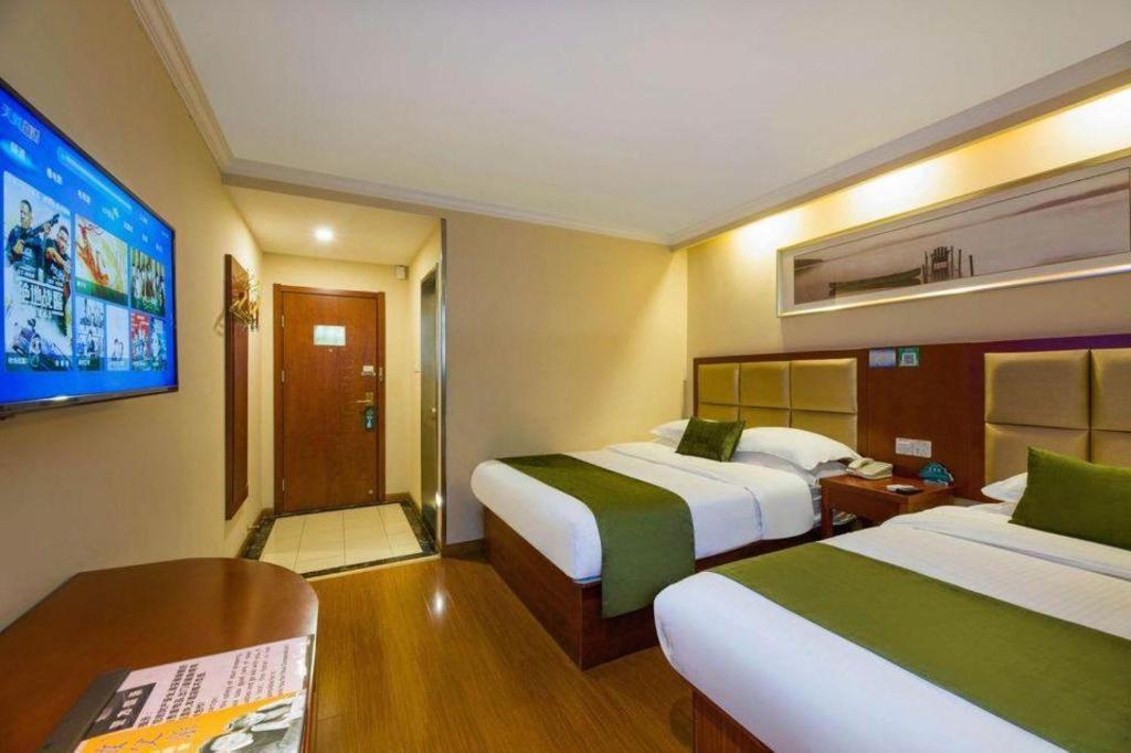 Greentree Inn Suzhou Guanqian Street Leqiao Metro Station Exterior photo
