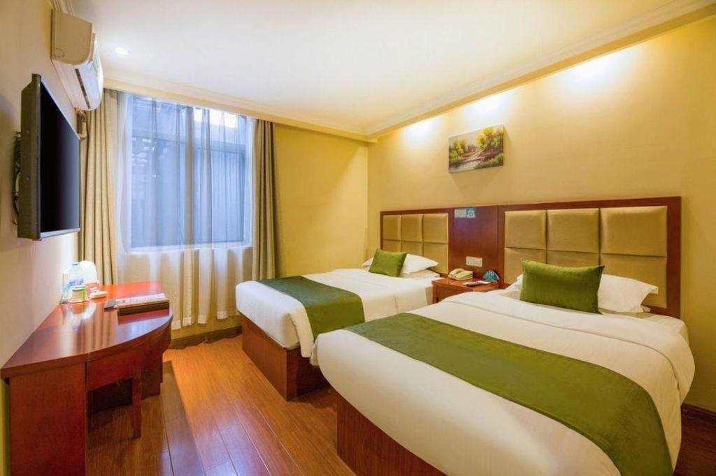 Greentree Inn Suzhou Guanqian Street Leqiao Metro Station Exterior photo